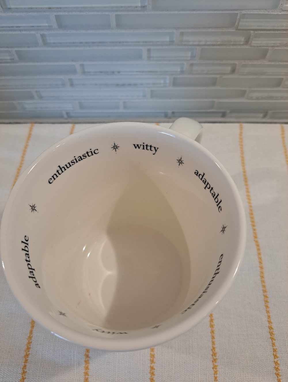 Williams Sonoma Gemini Zodiac Mug Rory Dobner Owls Astrology Coffee Tea Cup - Picture 2 of 6